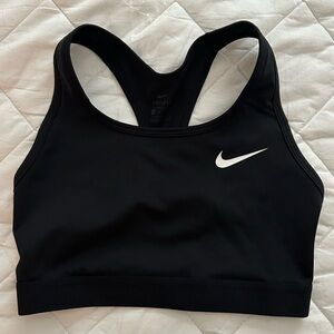 Black nike dry fit sports bra